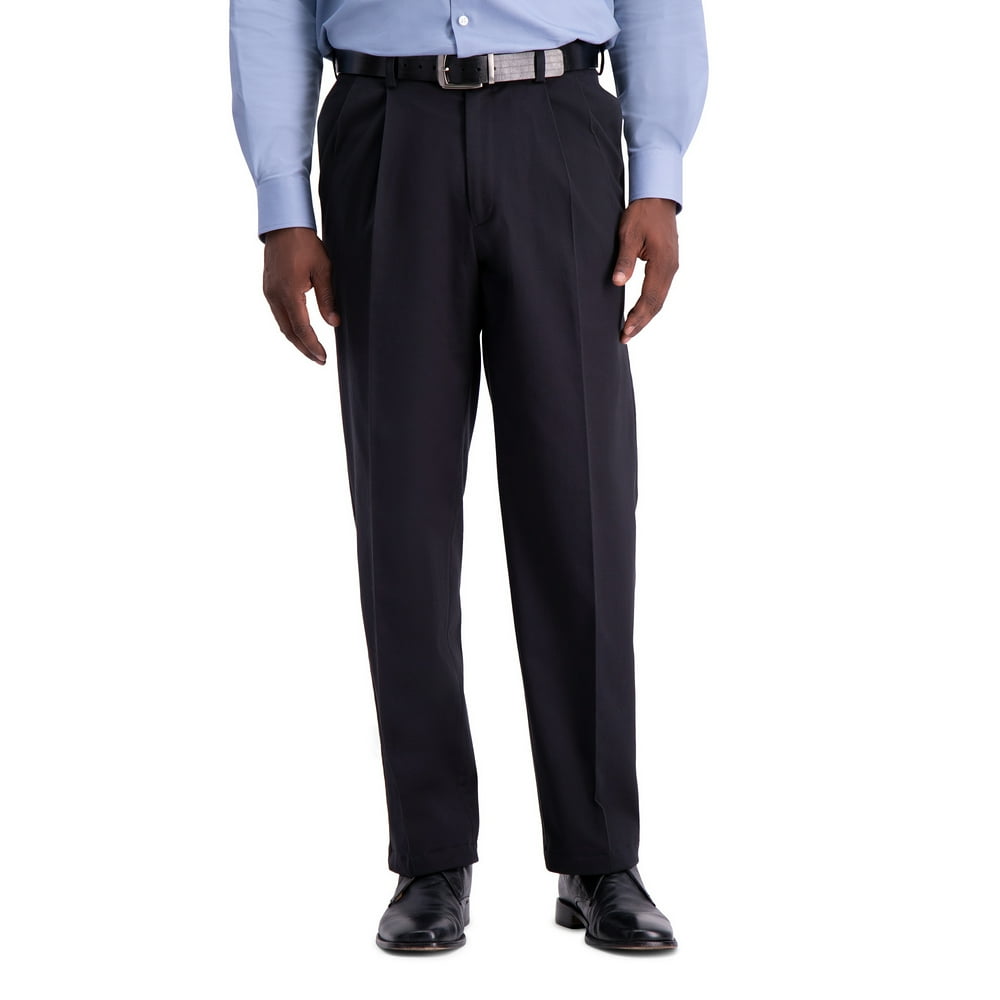 haggar work to weekend flat front pants