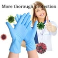Rubber Comfortable Disposable Mechanic Nitrile Gloves Exam Gloves Non