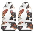 thumbnail image 2 of Fotbe Happy Dog Faces Collage Pattern Automotive Seat Covers for Cars Trucks and SUVs – Car Seat Covers for Front Seats,Protective Seat Covers,Vehicle Seat Covers, Set of 2, 2 of 9