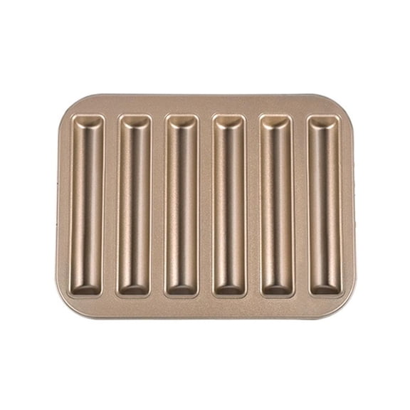 Giaone Reusable Financier Cake Baking Pan Cylinder Muffin Pan Non-Stick Bakeware