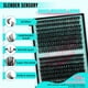 thumbnail image 2 of Kit de racimos de pestañas AMZGIRL LASH 320 piezas 60D 80D con herramientas, 2 of 8