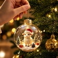 thumbnail image 6 of Light Up Sheep Christmas Ornament, 3.9 Inch Mini Story Ball with Holiday Scene for Tree Window Mantel Seasonal Decor, 6 of 6