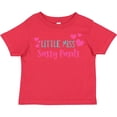 thumbnail image 3 of Inktastic Little Miss Sassy Pants, Sassy, Sassy Girl, Hearts Girls Toddler T-Shirt, 3 of 5