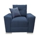 thumbnail image 1 of Sillon El Bazar Store Suecia Lino Azul marino 1 plaza, Modular, Moderno, Sala, 1 of 4