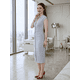 thumbnail image 4 of Vestido Midi Ajustado con Botones al Frente, Elegancia Casual y Estilo Moderno para Mujer, 4 of 5