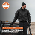 thumbnail image 2 of RefrigiWear ChillBreaker Jacket - Insulated Work Coat, Water-Repellent, Windproof, Lightweight, Durable Cold-Weather Gear, 2 of 6