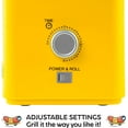 thumbnail image 5 of Oscar Mayer Hot Dog Toaster Oven Hot Dog Roller Machine & Bread Warmer, Yellow, 5 of 6