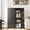 BLACK, variant on Metal Lockers for Employees,Office Storage Locker with 4 Door,Tall Locker Cabinet for Employees,School, Office, Home, Gym,Bedroom