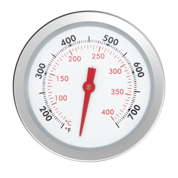 Grill Thermometer for Weber Genesis 300, Genesis II & Summit Series Grills, Genesis E/S 310 330 Temperature Gauge, Center Mount, 2-3/8” Diameter, Thermostat Replacement for Weber