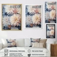thumbnail image 4 of Designart "Elegance Of Pink And White Mum Flowers" Mums Floater Framed Canvas Wall Art, 4 of 5