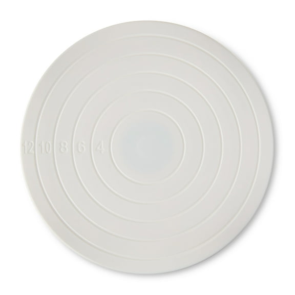 Cookie Turntable, White, 5.5-inch Diameter size, by Way to Celebrate