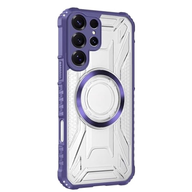 Case For Samsung Galaxy S26 Ultra/S26 Plus/S26, Transparent Shell With Wireless Charging Non-Yellowing Cover