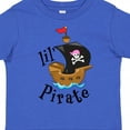 thumbnail image 4 of Inktastic Lil' Pirate Pirate Ship, Pink Bandana Boys or Girls Toddler T-Shirt, 4 of 5