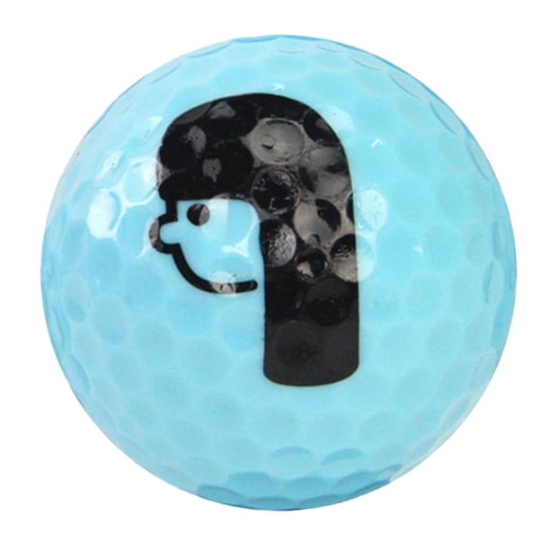 Pelotas para golf para Práctica profesion, Pelotas de Entrenamient golf de Doble Capa para Interiores Y Exteriores para Ejercicios para golf Azul DYNWAVEMX Pelota de práctica de golf