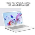 thumbnail image 2 of ASUS Chromebook Plus CX34 Laptop, 14" Display (1920x1080), Intel® Core™ i3-1215U Processor, 8GB RAM, 256GB UFS Storage, ChromeOS, White, CX3402CBA-DH386-WH, 2 of 3