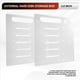 thumbnail image 4 of Rack de Disco Duro de Escritorio de 3,5 Pulgadas, Caja de Almacenamiento Externa de 6 , de Acrílico Transparente, para Discos Duros Mecánicos., 4 of 5