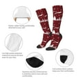 thumbnail image 6 of Fotbe Christmas Tree Buffalo Plaid print Women's Men's Novelty Crew Socks Cotton Socks Knee High Socks for Walking,Running,Nurses,Pregnancy, 6 of 9