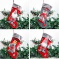 thumbnail image 4 of Medias navideñas, grandes regalos navideños, decoración para chimeneas, calcetines, porta caramelos para decoración del hogar D, 4 of 5