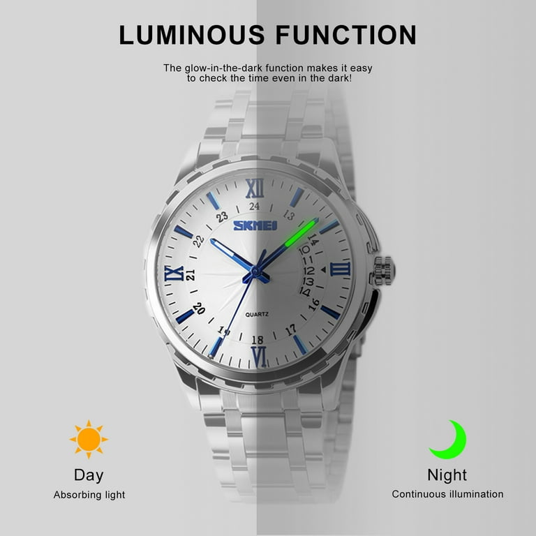 MMSC ♡ SKMEI Men's Watch Classic Casual Quartz Watch Luminous