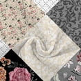 thumbnail image 6 of Davulos Patchwork Quilt Set Twin Size,2 Pieces Pink Gray Floral Plaid Design Summer Bedspread Coverlet Set Soft Microfiber Reversible Lightweight Bed Cover for All Season, 6 of 8