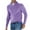 Purple, variant on yievot Men's Fashion Wool Sweater Stand Up Collar Quarter-Zip Zipper Solid Long Sleeved Knitted Sweaters Pullover Tops