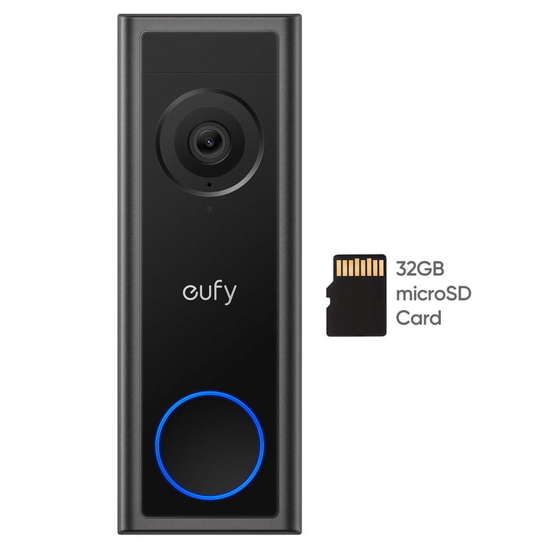 eufy C30 2K Wi-Fi Video Doorbell with 32GB MicroSD photo 1
