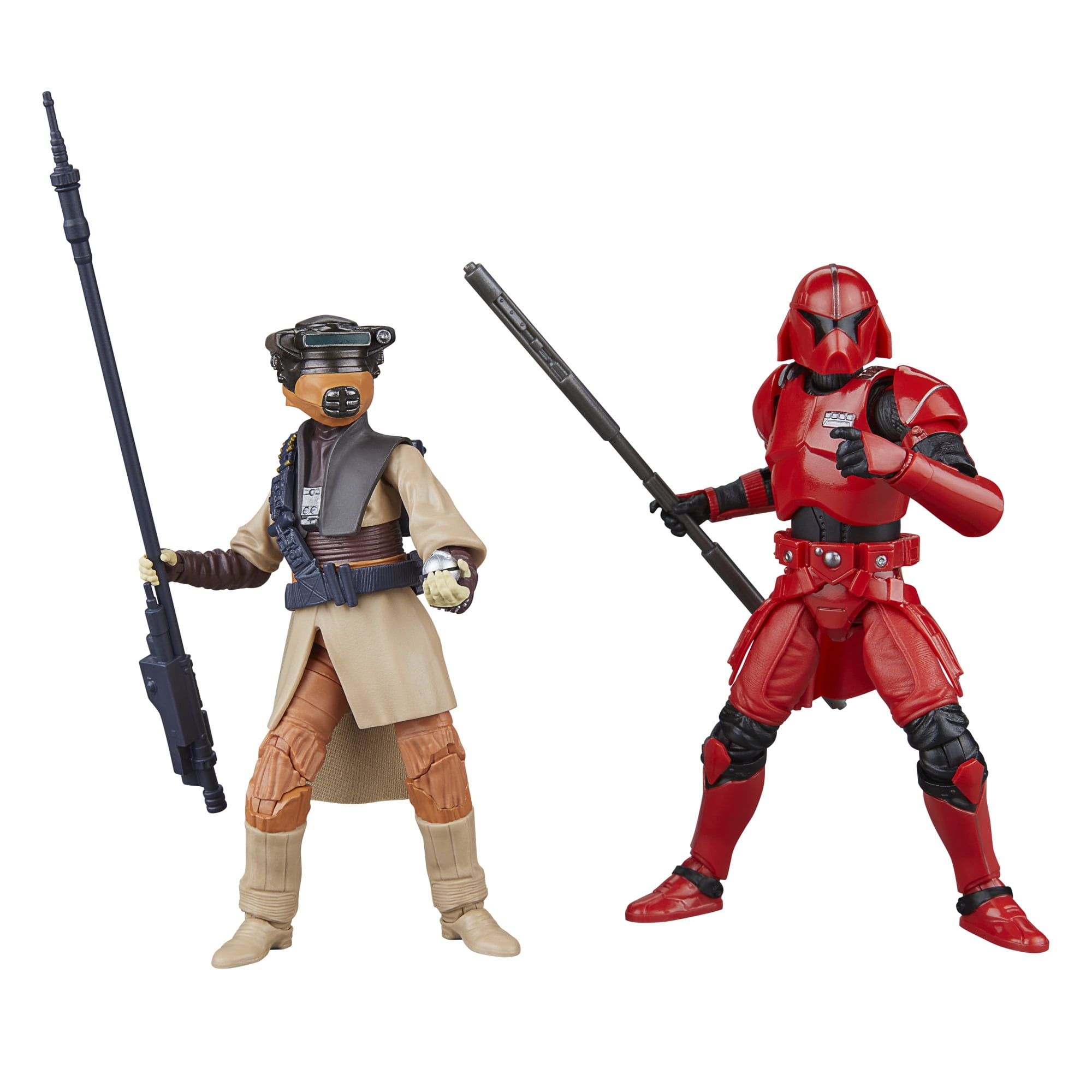 Star Wars The Black Series Luke Skywalker & Leia Organa, Shadows of the Empire Action Figures (6”)