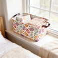 thumbnail image 6 of Easter Bunny Storage Basket, Multi-functional Foldable Storage Bin, Easter-themed Decorative Organizer, Ideal Easter Gift for Family, Friends and Home Organization in Spring Holiday, 15*10*8in, C, 6 of 7