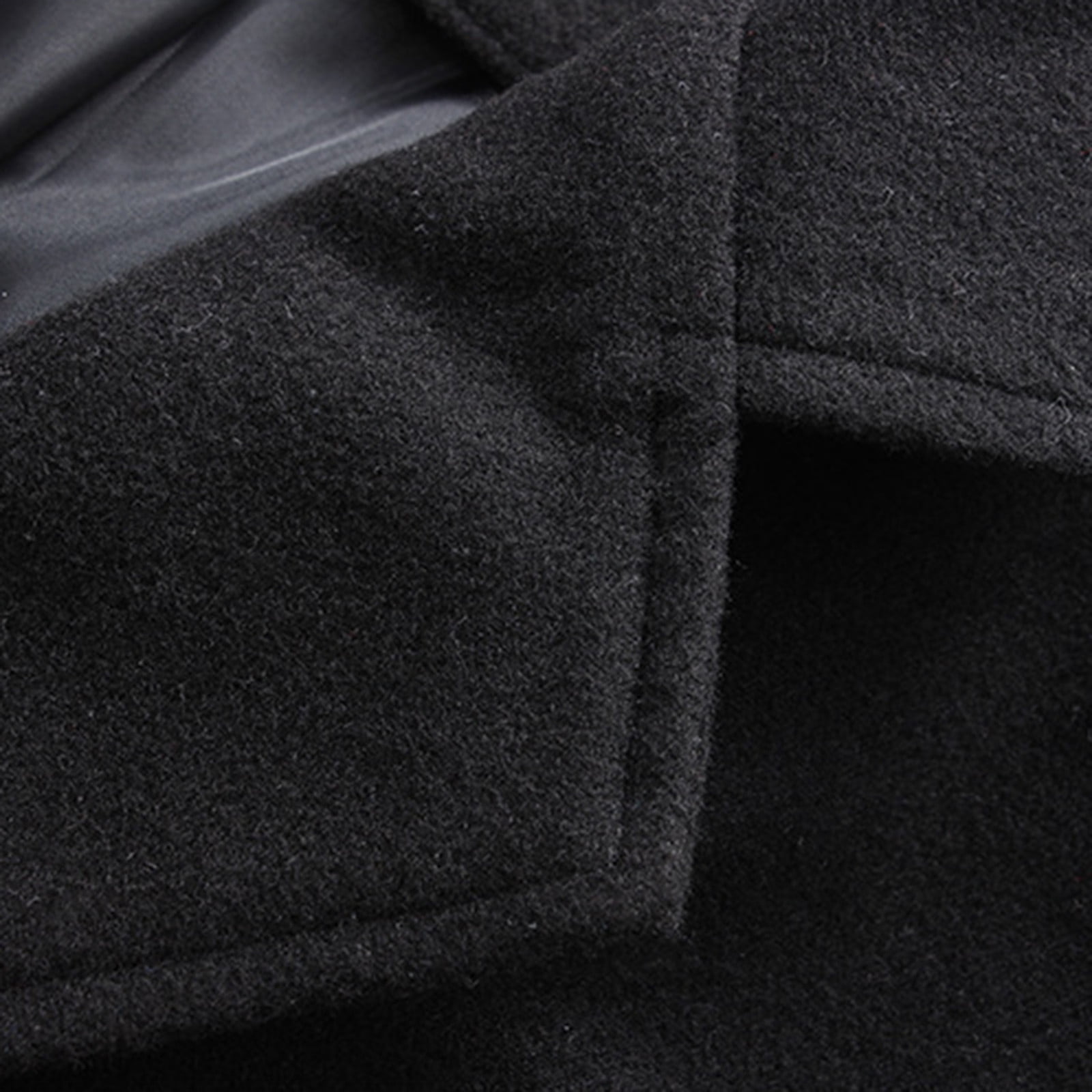 Clearance Gentleman Jacket,Clearance Sales Men's Casual Jackets Men Slim Winter Coat Lapel Collar Long Sleeve Padded Leather Jacket Vintage Thicken Coat Sheepskin Jacket