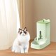 thumbnail image 1 of Plato para comida para mascotas, práctico comedero para mascotas, dispensador de comida para gatos de 4,4 L para hurón, conejo, hámster, erizo, perro Verde, 1 of 10