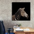 thumbnail image 6 of Epic Graffiti 'Zebra' by Epic Portfolio Giclee Canvas Wall Art, 37"x37", 6 of 8
