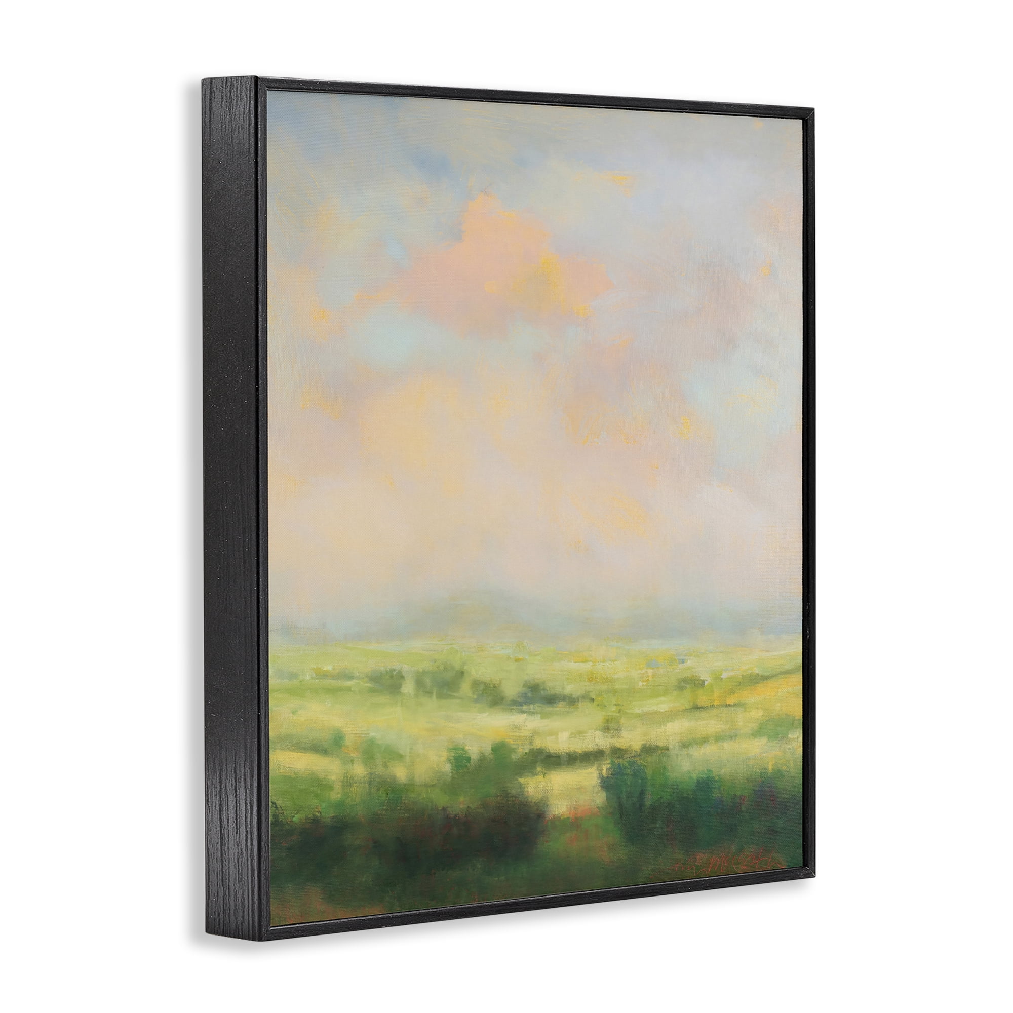 Stupell Industries Springtime Farnese Landscape Black Framed Giclee Art, design by William McCarthy