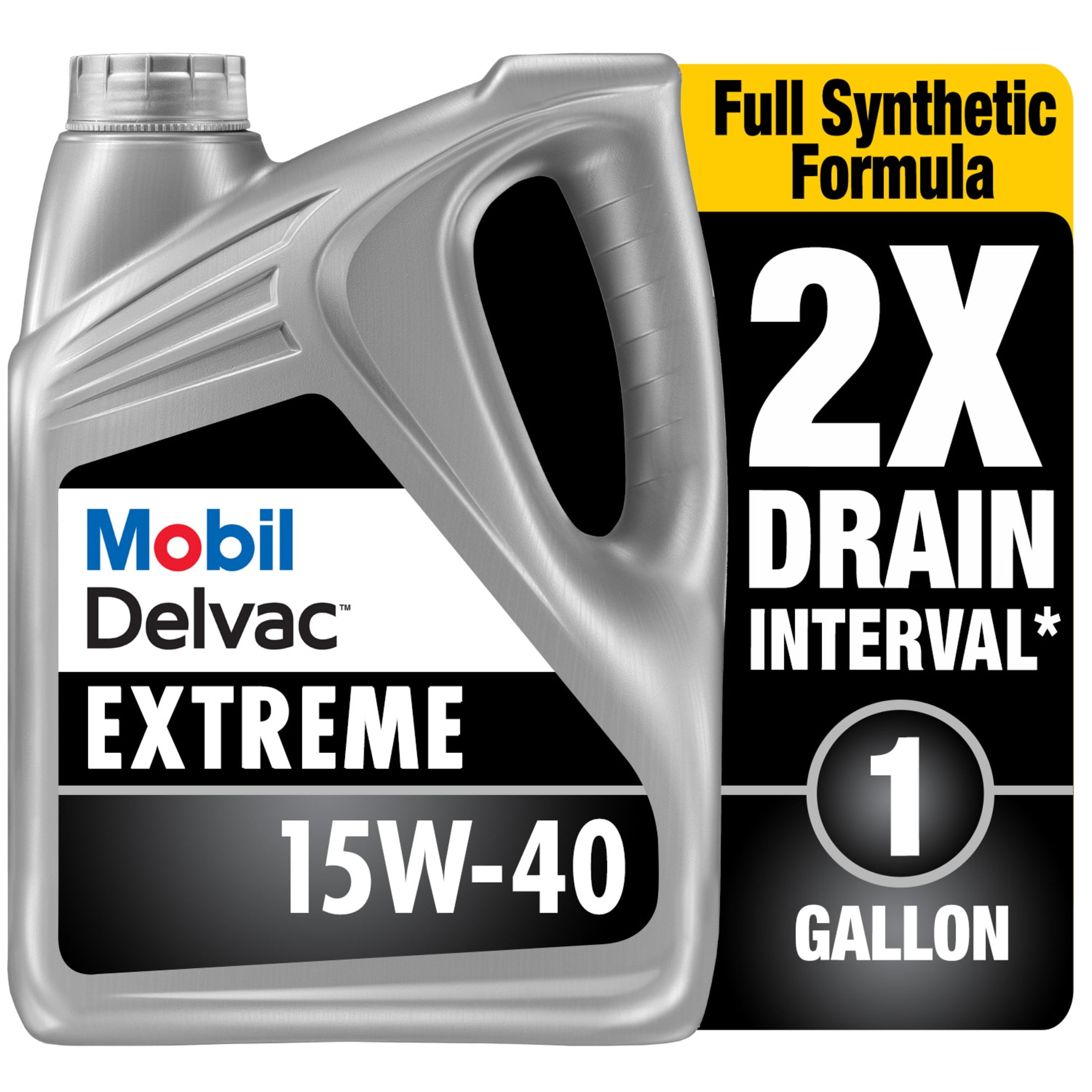 Mobil Delvac Extreme Heavy Duty Full Synthetic Diesel Engine Oil 15W-40, 1 Gallon