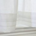 thumbnail image 3 of Loft Living Cannes Sheer Rod Pocket Tiers 52 x 24 in, 3 of 4