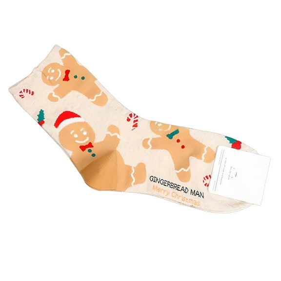 TELOLY Crew Socks for Men,Stable Print Athletic Socks,Silky Feel Boys Crew Socks,Style1