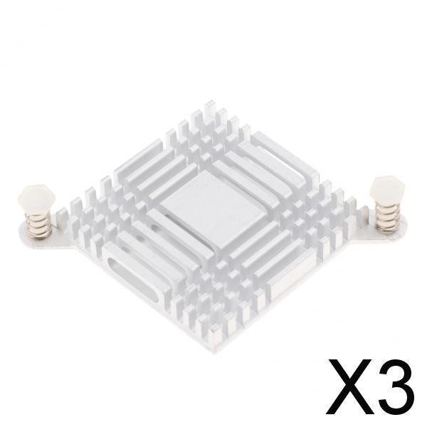 2 Disipadores de Calor de Aluminio Northbridge Southbridge. 3 piezas