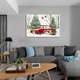 thumbnail image 5 of Denozer Large Christmas Wall Art - Santa Wall Art, Christmas Canvas, Winter Wall Art, Christmas Pictures, Christmas Poster - 18x12 inches, 5 of 8