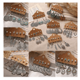 thumbnail image 4 of 36 Pares Bohemios Pendientes Vintage Pendientes Largos, 4 of 5