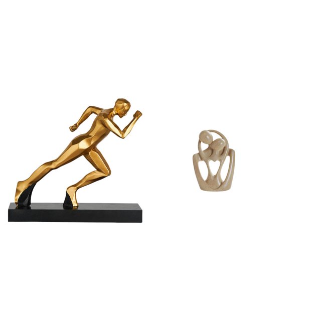 Estatua del corredor,Estatua de corredor,escultura de arte abstracto,figura,Figura de personaje coleccionable para centro de mesa,Estatua abstracta,Estatua abstracta,decoración para el