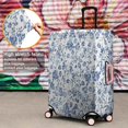 thumbnail image 4 of Pioneer Flower Floral Print Pattern Luggage Cover Fashion Suitcase Cover Baggage Covers Fit 25-28 Inch Luggage (Go Travel), 4 of 5