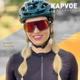 thumbnail image 3 of KAPVOE Polarized Cycling Glasses Sports Sunglasses, UV400 Protection Running Fishing Driving Baseball Glasses for Men Women, 3 of 6