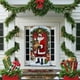thumbnail image 4 of Seyotauo Christmas Door Cover Decoration Santa Claus Front Door Cover Xmas Hanging Banner Santa Background for Home Holiday Christmas Decoration, 4 of 6