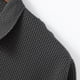 thumbnail image 5 of Camisas Para Hombre Manga Larga Camisa de hombre con botones hacia arriba y solapa hacia abajo Camisa deportiva de manga corta de color sólido (Dark Gray, XL), 5 of 7