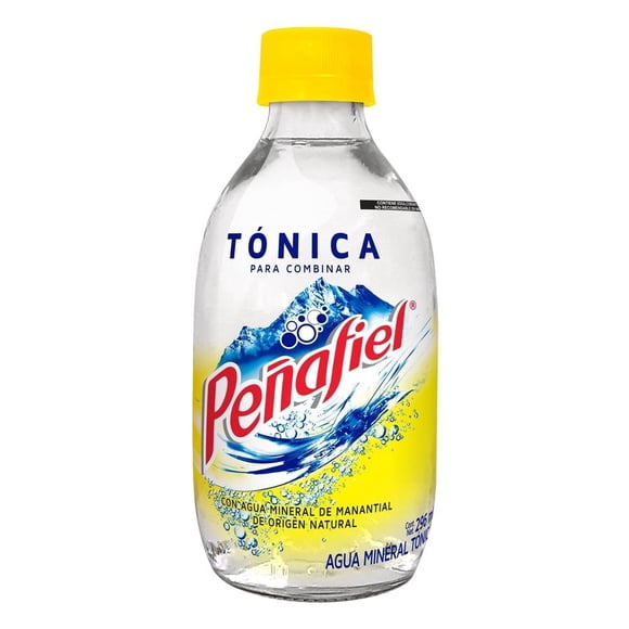 Agua mineral Peñafiel tónica 6 botellas con 296 ml c/u