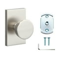 thumbnail image 3 of Sure-Loc Zt100 Zermatt Non-Turning One-Sided Dummy Door Knob - Brass, 3 of 7