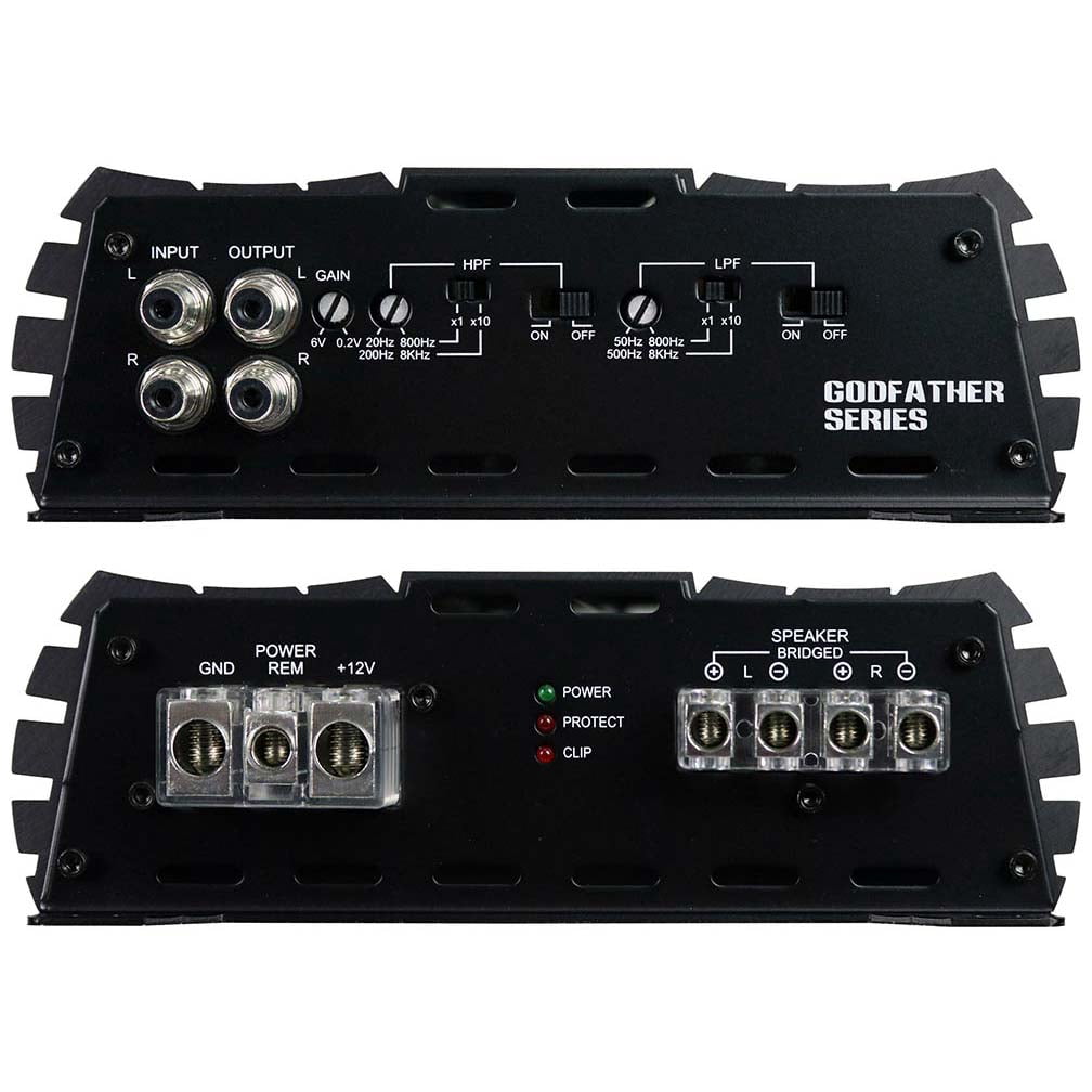 American Bass 2CH Amplifier 1240 Watts RMS