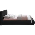 thumbnail image 2 of Pemberly Row Modern / Contemporary Black Boucle Fabric Queen Bed, 2 of 34