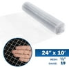 Fencer Wire 19 Gauge Galvanized Hardware Cloth with Mesh Size 1/2" x 1/2" (2 ft. x 10 ft.)