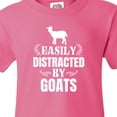 thumbnail image 4 of Inktastic Easily Distracted by Goats Youth T-Shirt, 4 of 5