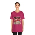 thumbnail image 4 of Cupid Vibes Valentines Day Unisex Jersey Short Sleeve Tee, 4 of 10